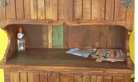 banco de dormentes rustico 